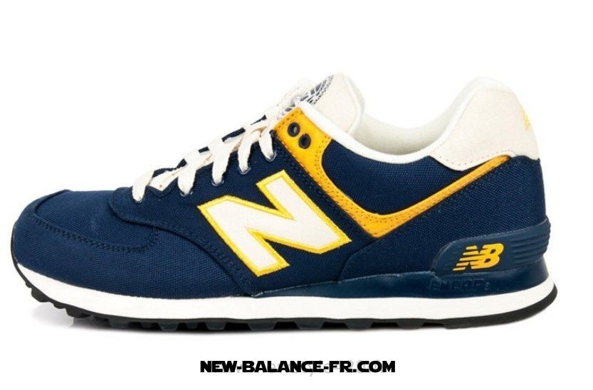 new balance 574 bleu et jaune